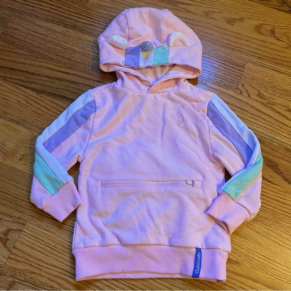 Cubcoats unicorn hoodie size 2T